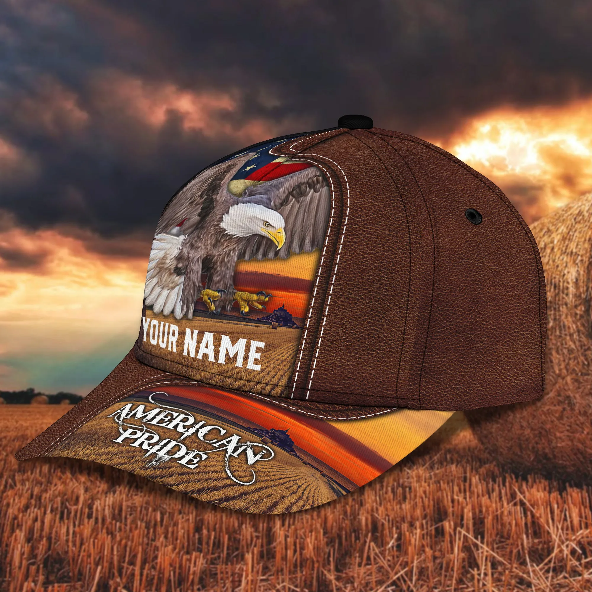 American Pride - Personalized Name Cap - Pth98