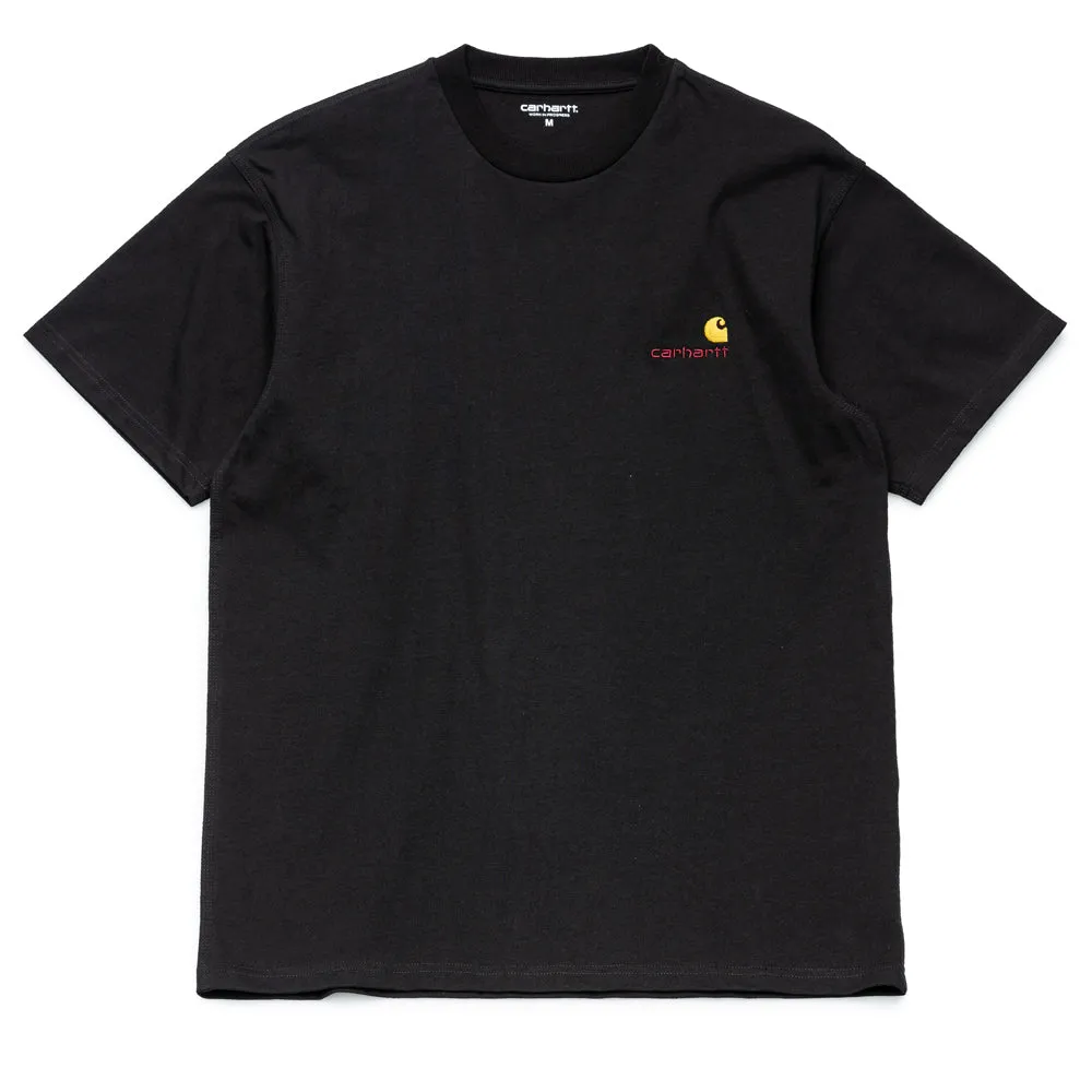 American Script Tee | Black