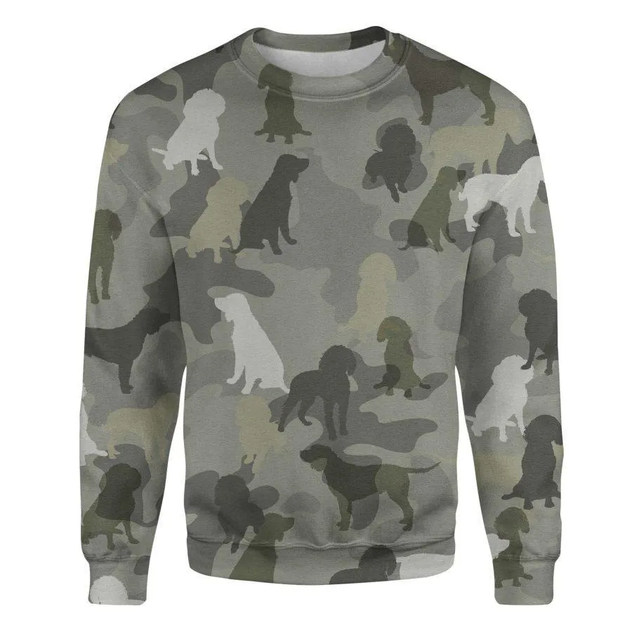 American Water Spaniel - Camo - Premium Sweatshirt