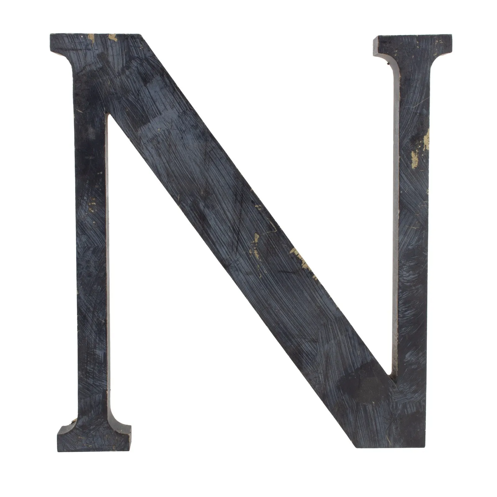 Antique French 12" Tall Cast Iron Letters | More Options Available
