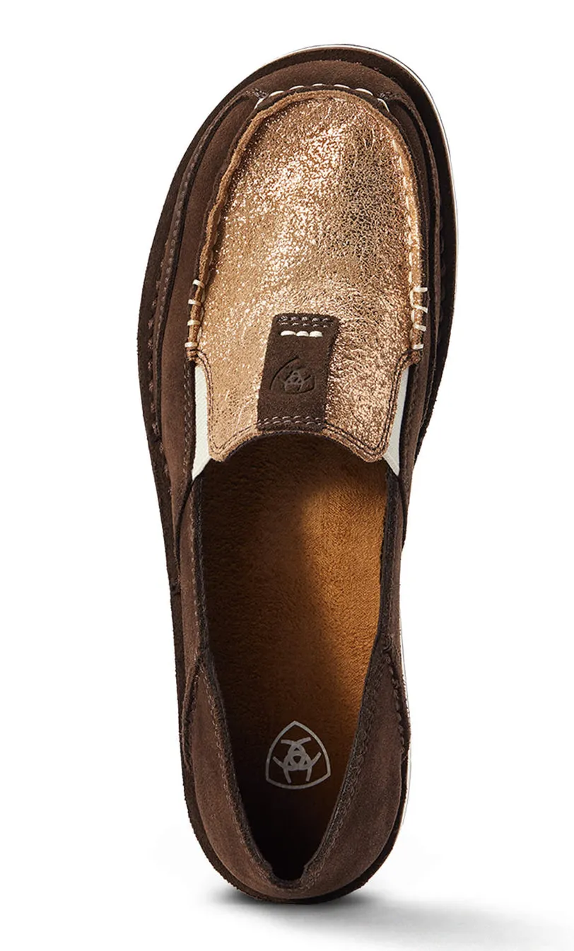 Ariat Women’s Cruiser - Azteca Suede - Metallic Copper Floral
