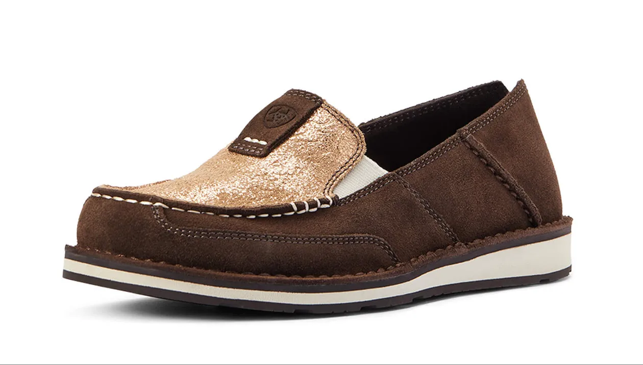 Ariat Women’s Cruiser - Azteca Suede - Metallic Copper Floral