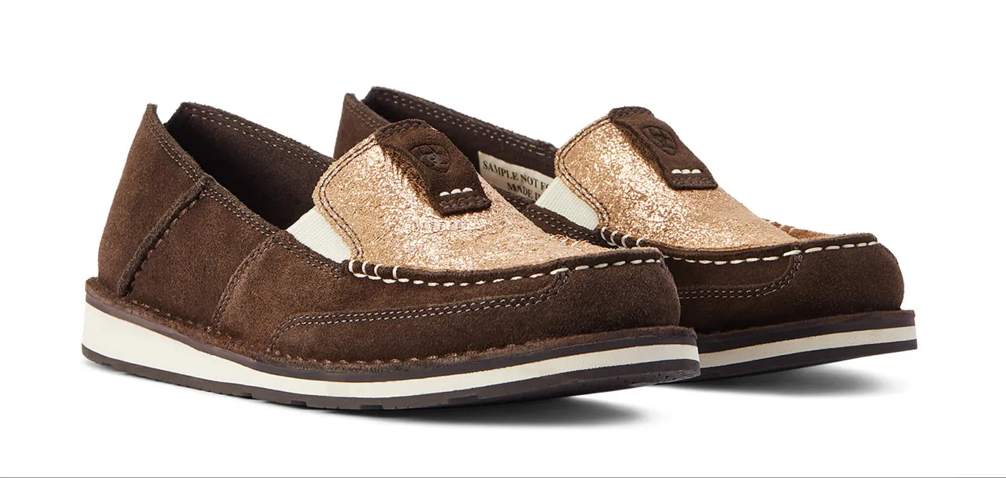 Ariat Women’s Cruiser - Azteca Suede - Metallic Copper Floral