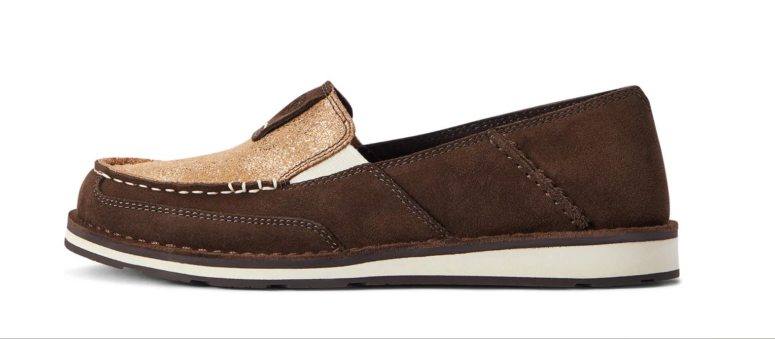 Ariat Women’s Cruiser - Azteca Suede - Metallic Copper Floral