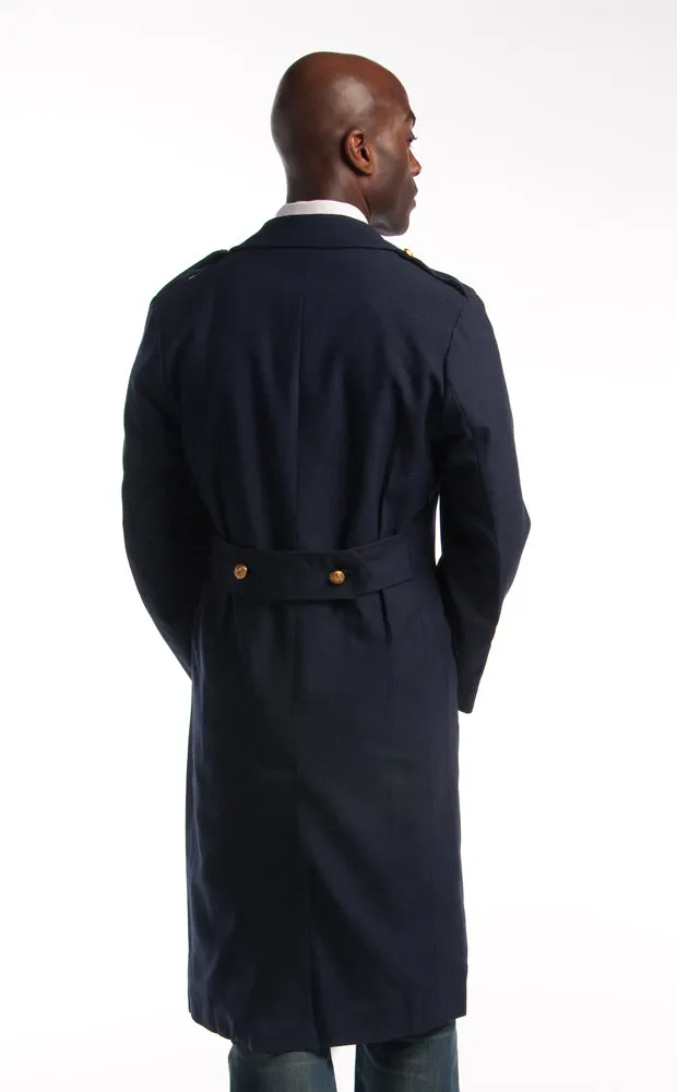 Armée de l'air Blue Gabardine Airforce Overcoat