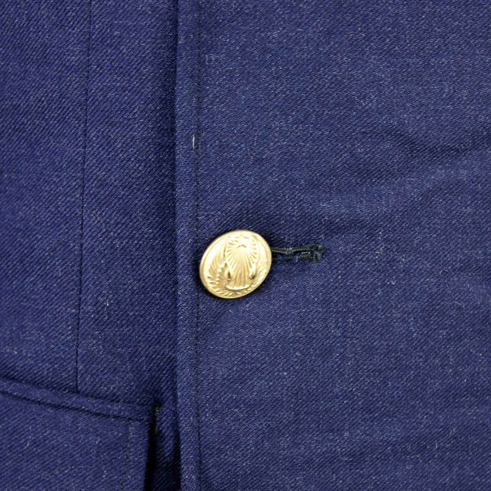 Armée de l'air Blue Gabardine Airforce Overcoat