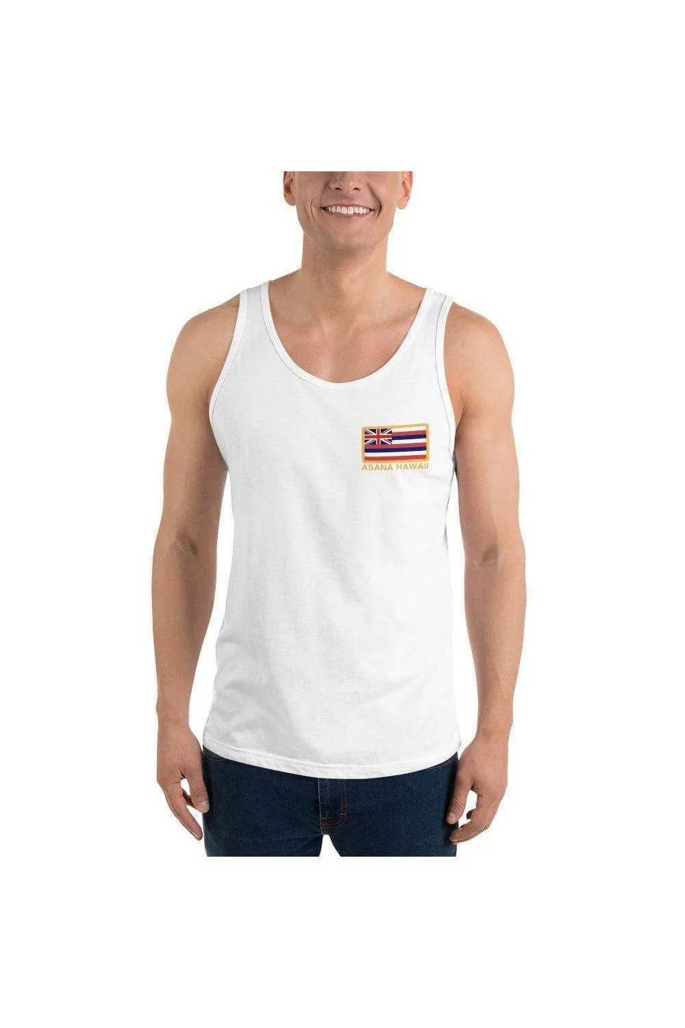 Asana Hawaii Vintage Lands Unisex Tank Top