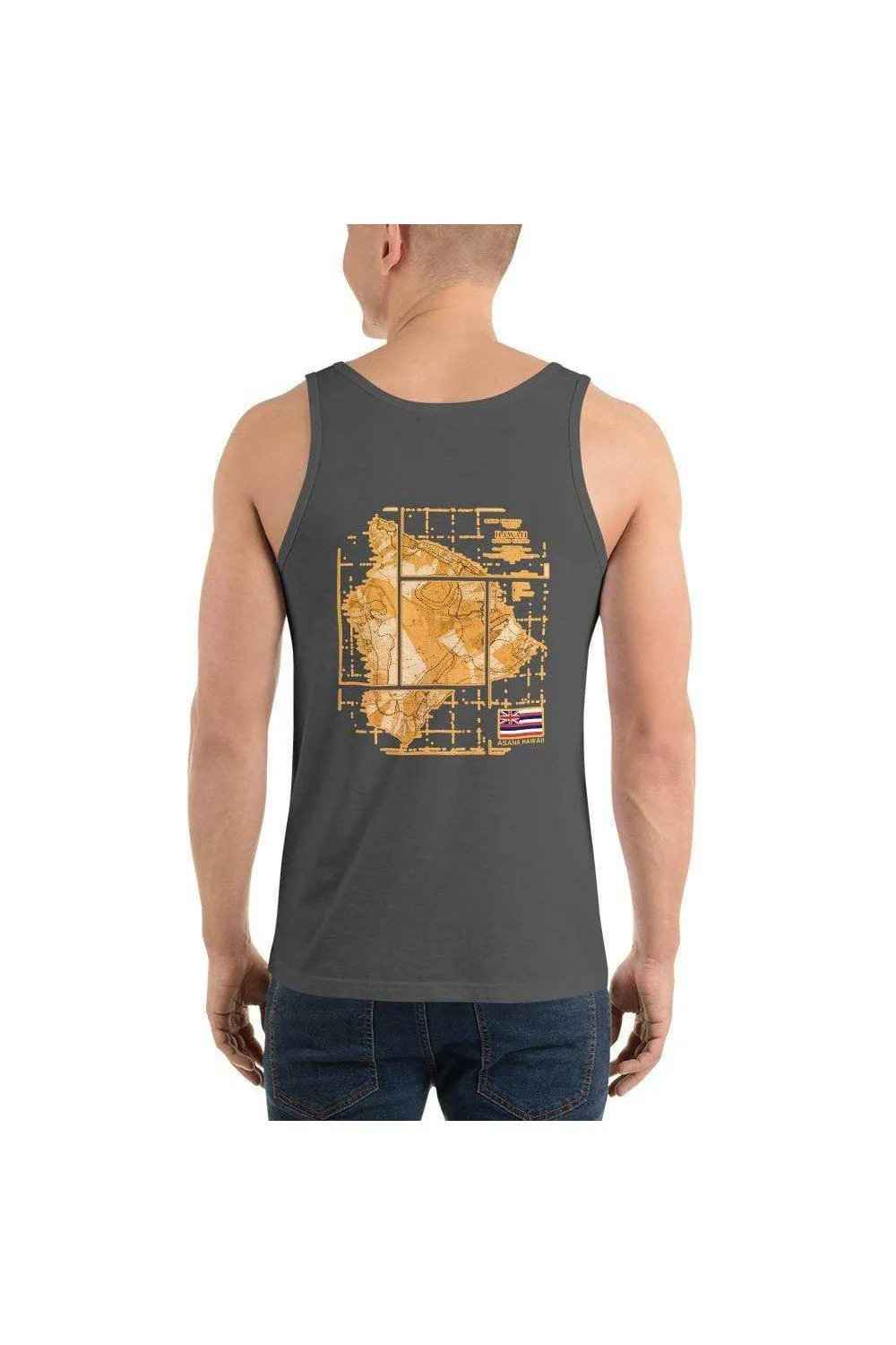 Asana Hawaii Vintage Lands Unisex Tank Top