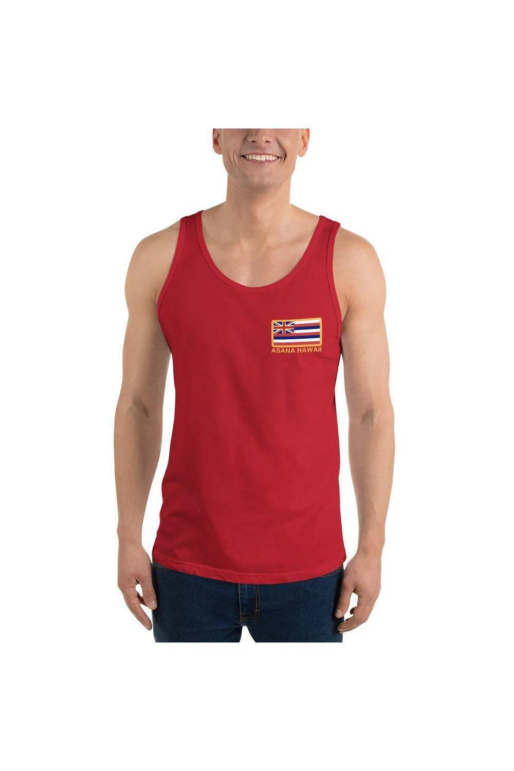 Asana Hawaii Vintage Lands Unisex Tank Top