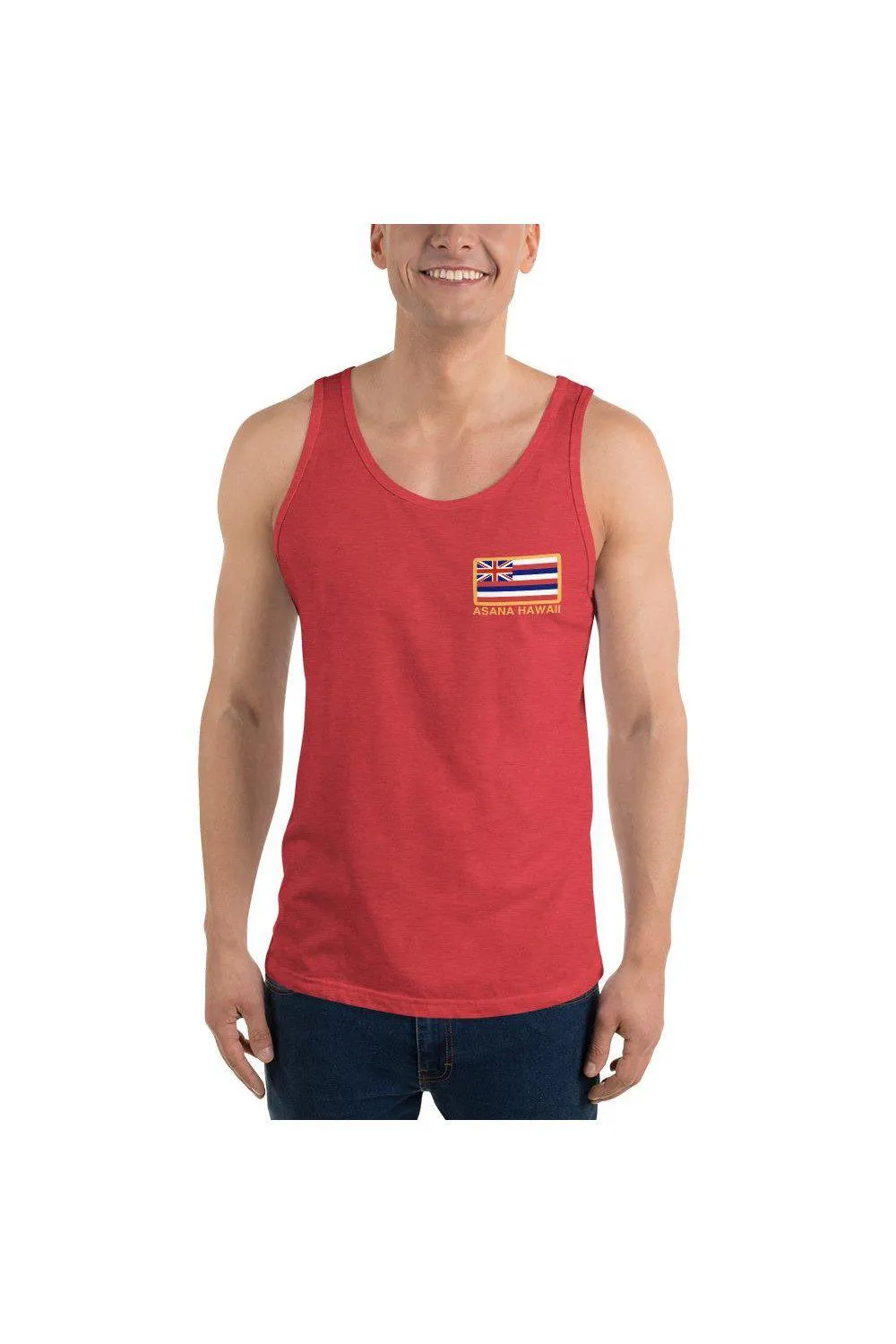 Asana Hawaii Vintage Lands Unisex Tank Top