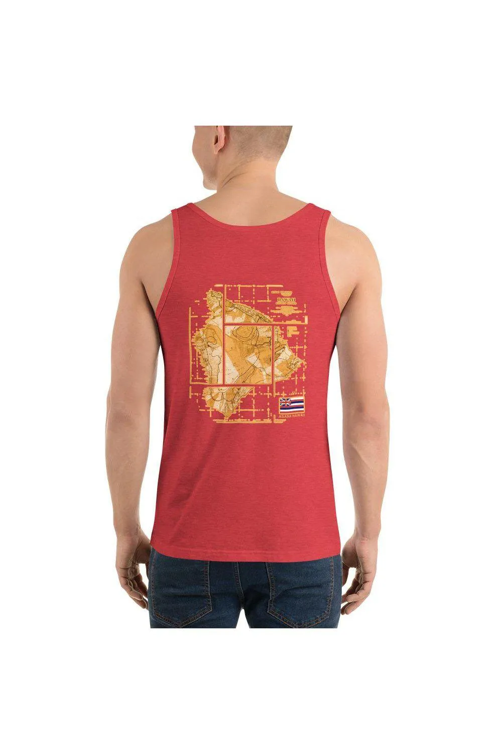 Asana Hawaii Vintage Lands Unisex Tank Top