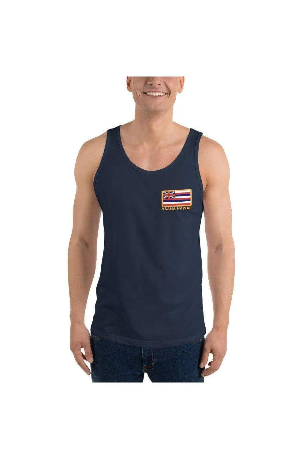 Asana Hawaii Vintage Lands Unisex Tank Top