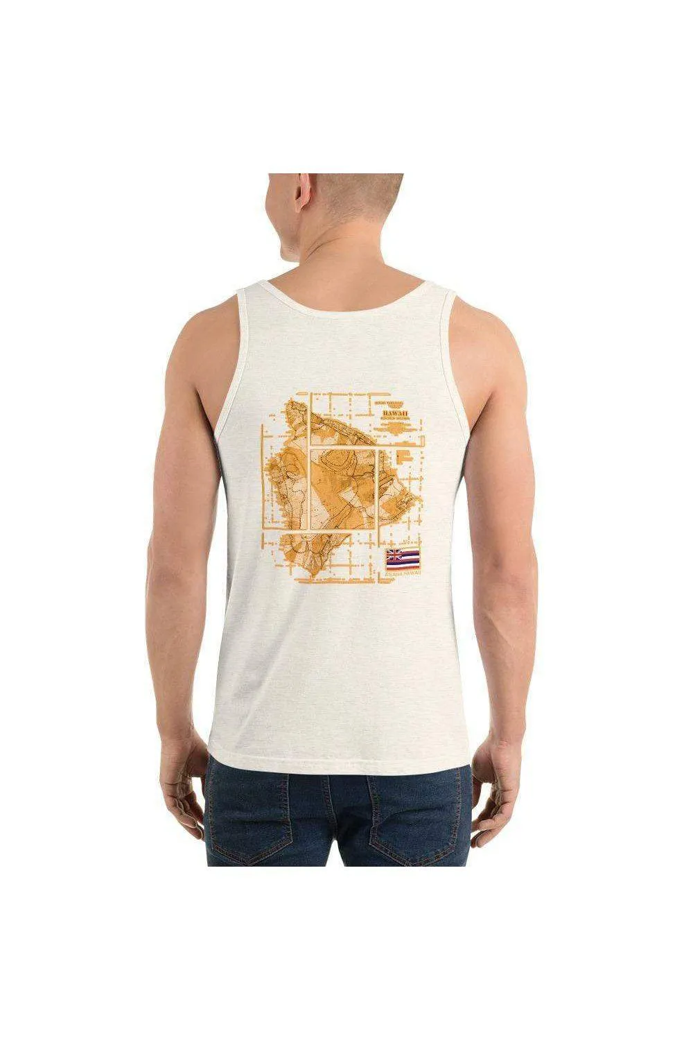 Asana Hawaii Vintage Lands Unisex Tank Top