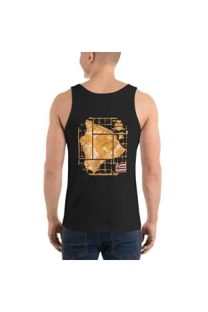 Asana Hawaii Vintage Lands Unisex Tank Top