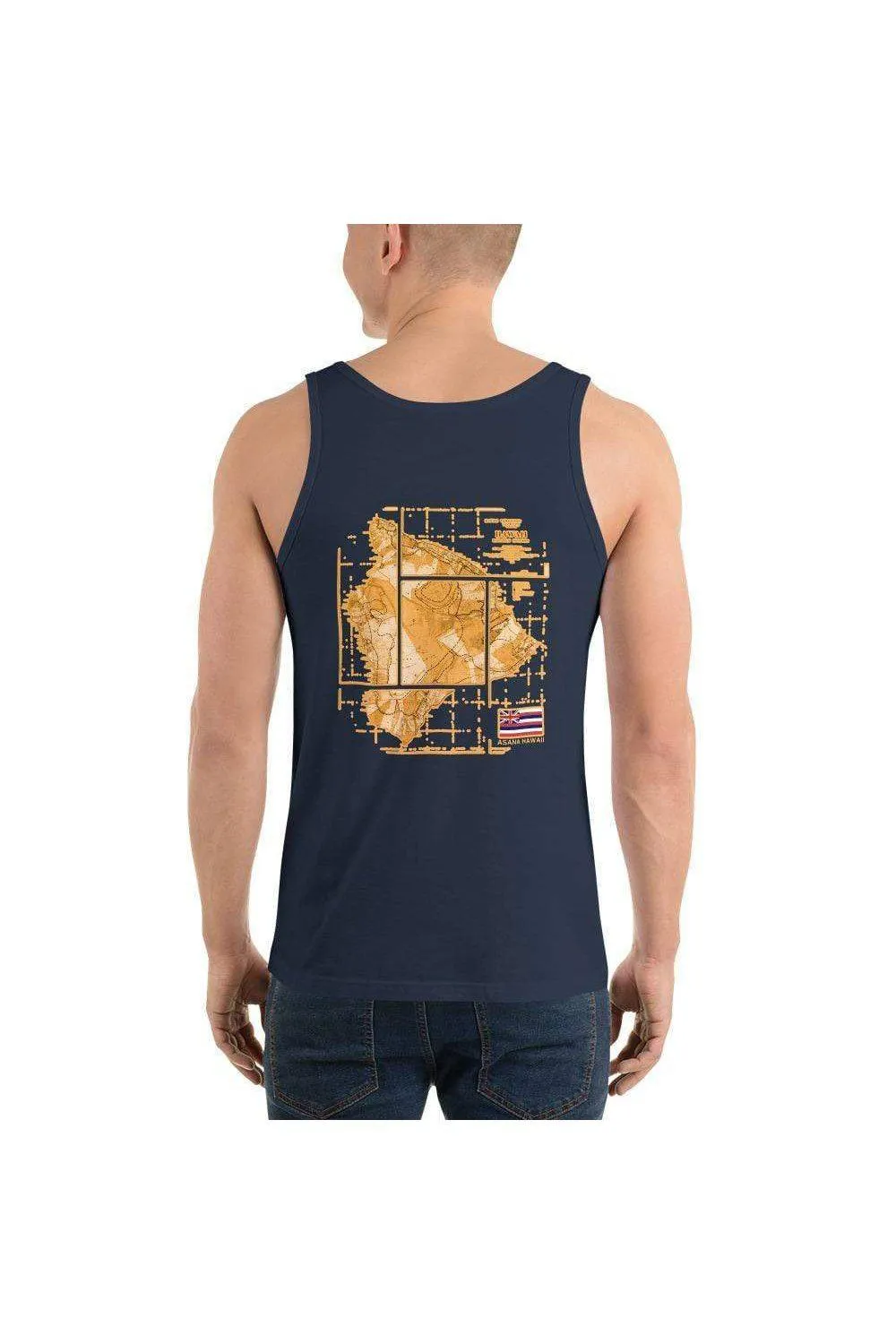 Asana Hawaii Vintage Lands Unisex Tank Top