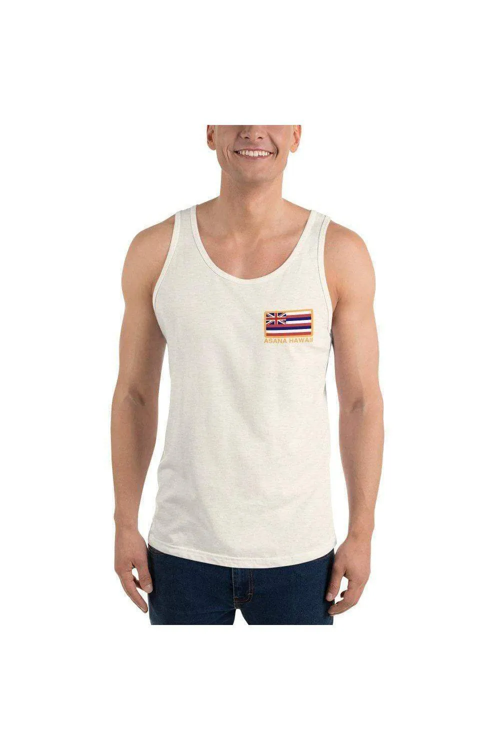 Asana Hawaii Vintage Lands Unisex Tank Top