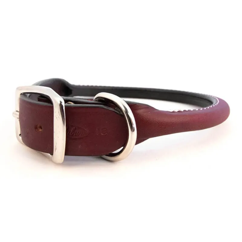Auburn Leathercrafters Rolled Collar