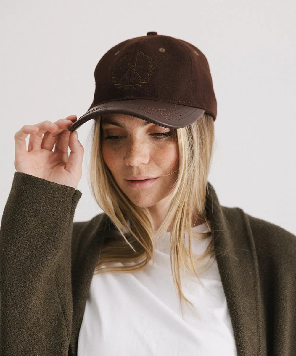 Aven Leather Ballcap
