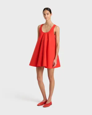 Avila Swing Mini Dress - Scarlet