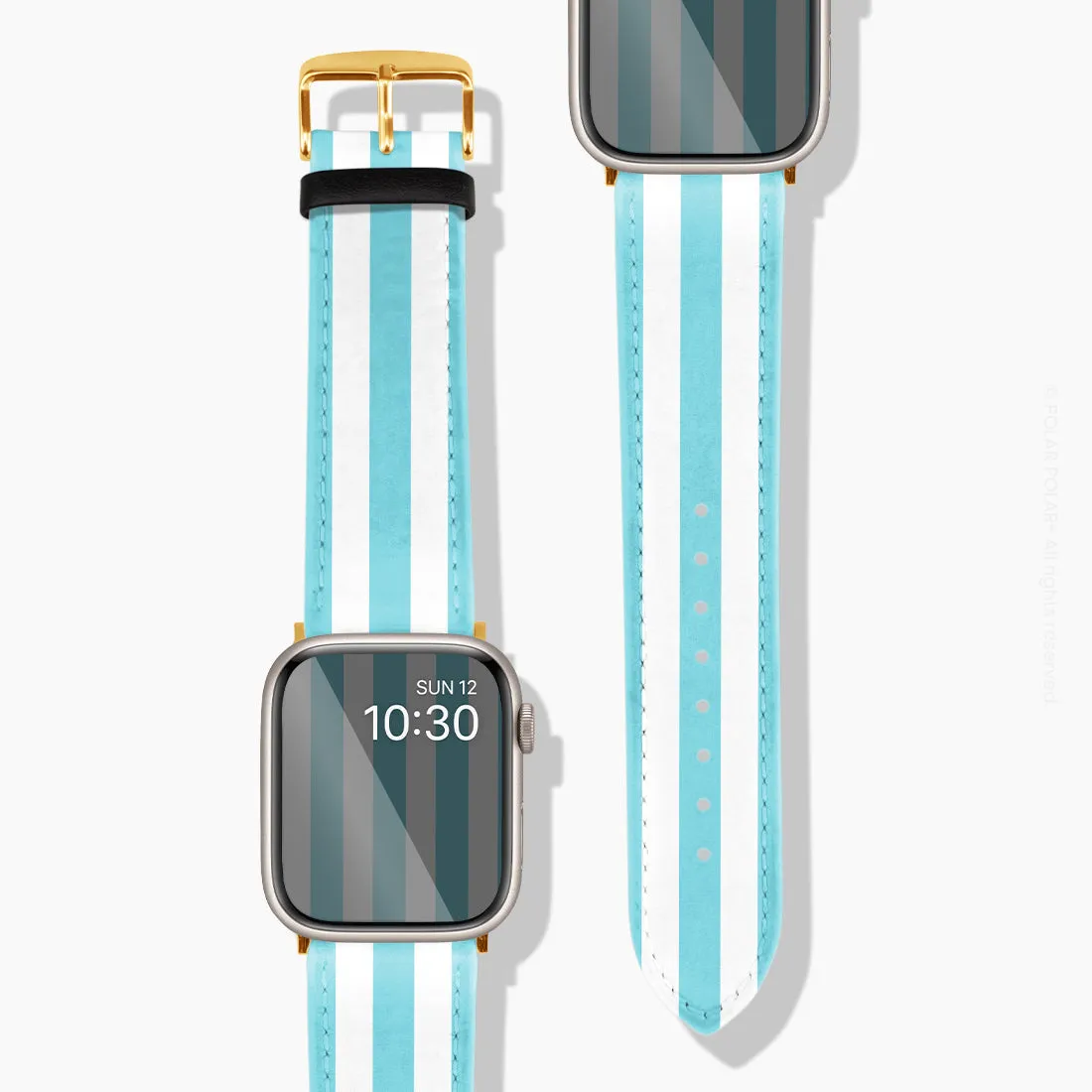 Baby Blue Stripe - Apple Watch Band