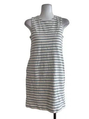 Baby Blue Striped Dress