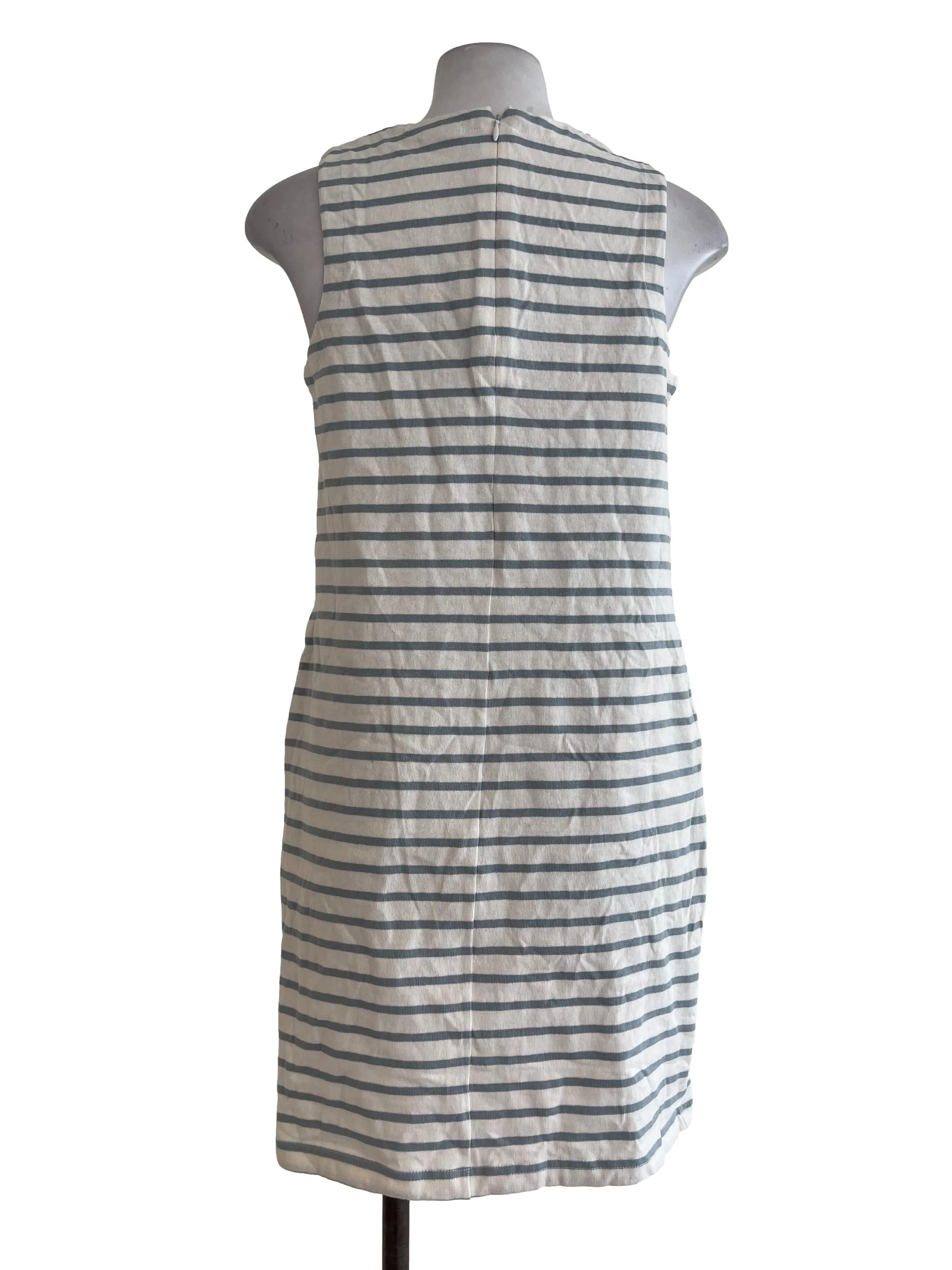 Baby Blue Striped Dress