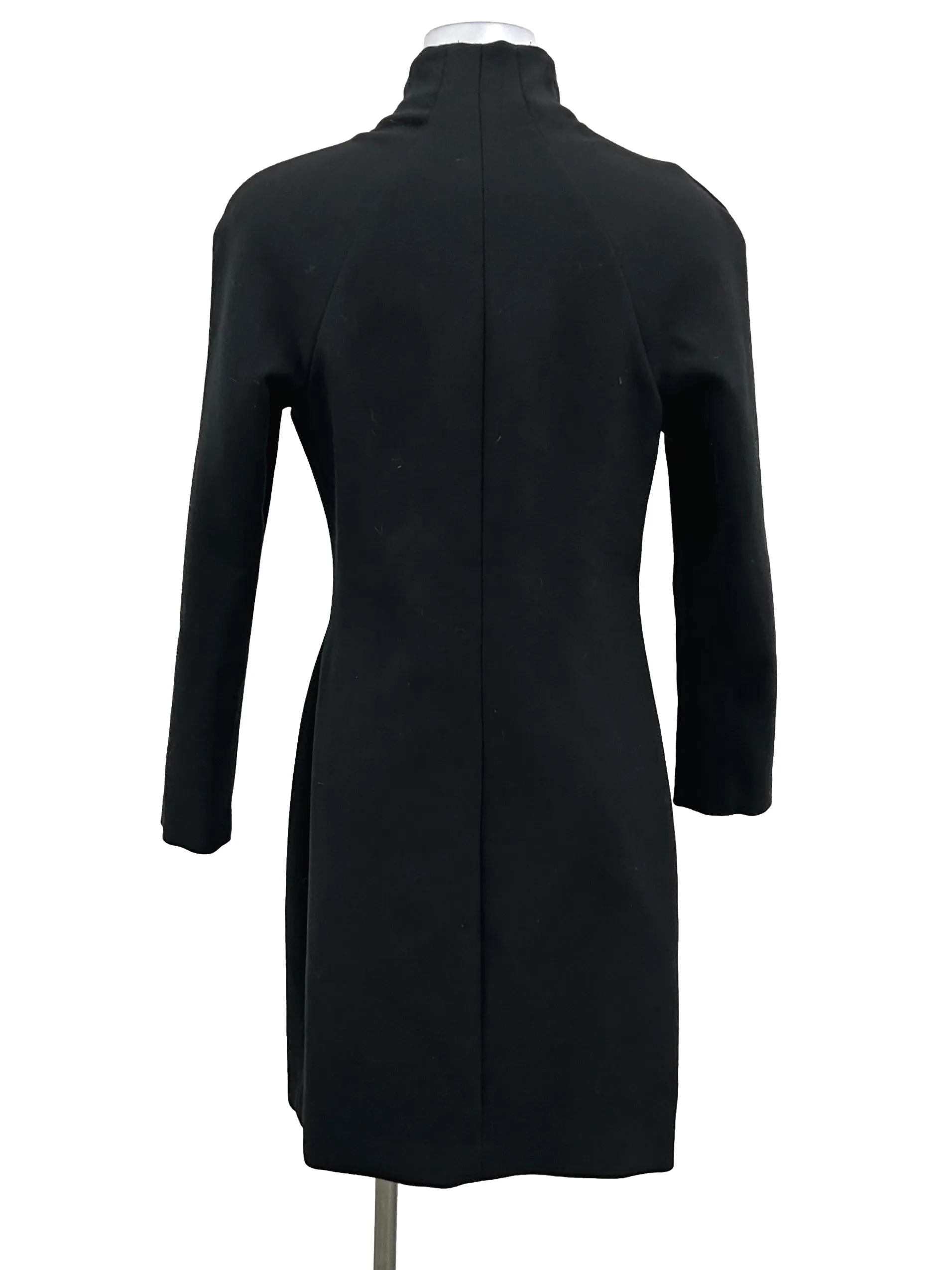 Back Turtleneck Zip Dress