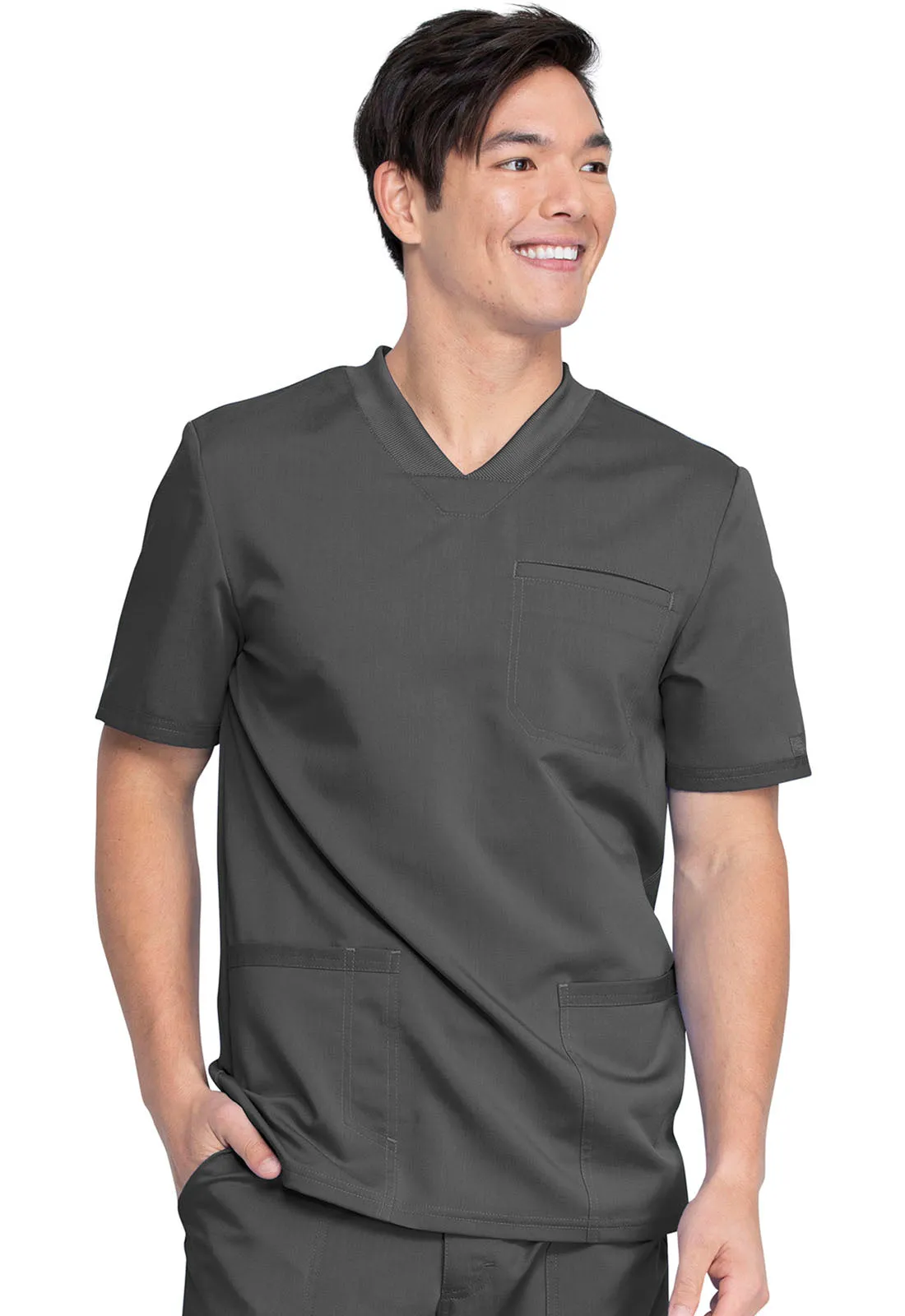 Balance DK845 Men's V-Neck Top Pewter