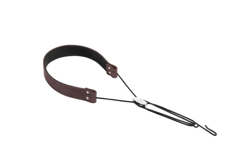 Bambu Alto / Soprano Sax Padded Leather Neck Strap