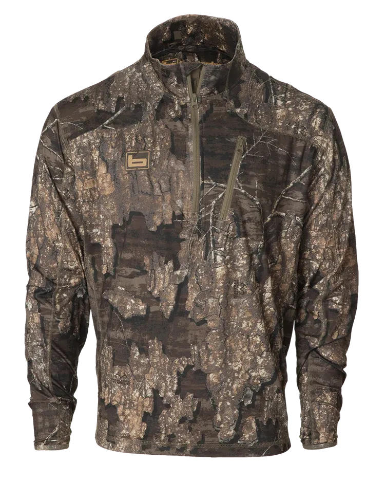 Banded Tech Stalker 1/4 Zip Pullover - Timber