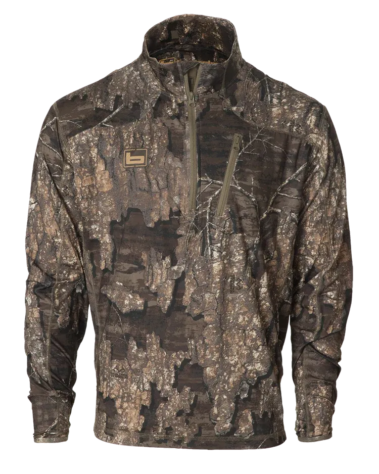 Banded Tech Stalker 1/4 Zip Pullover - Timber