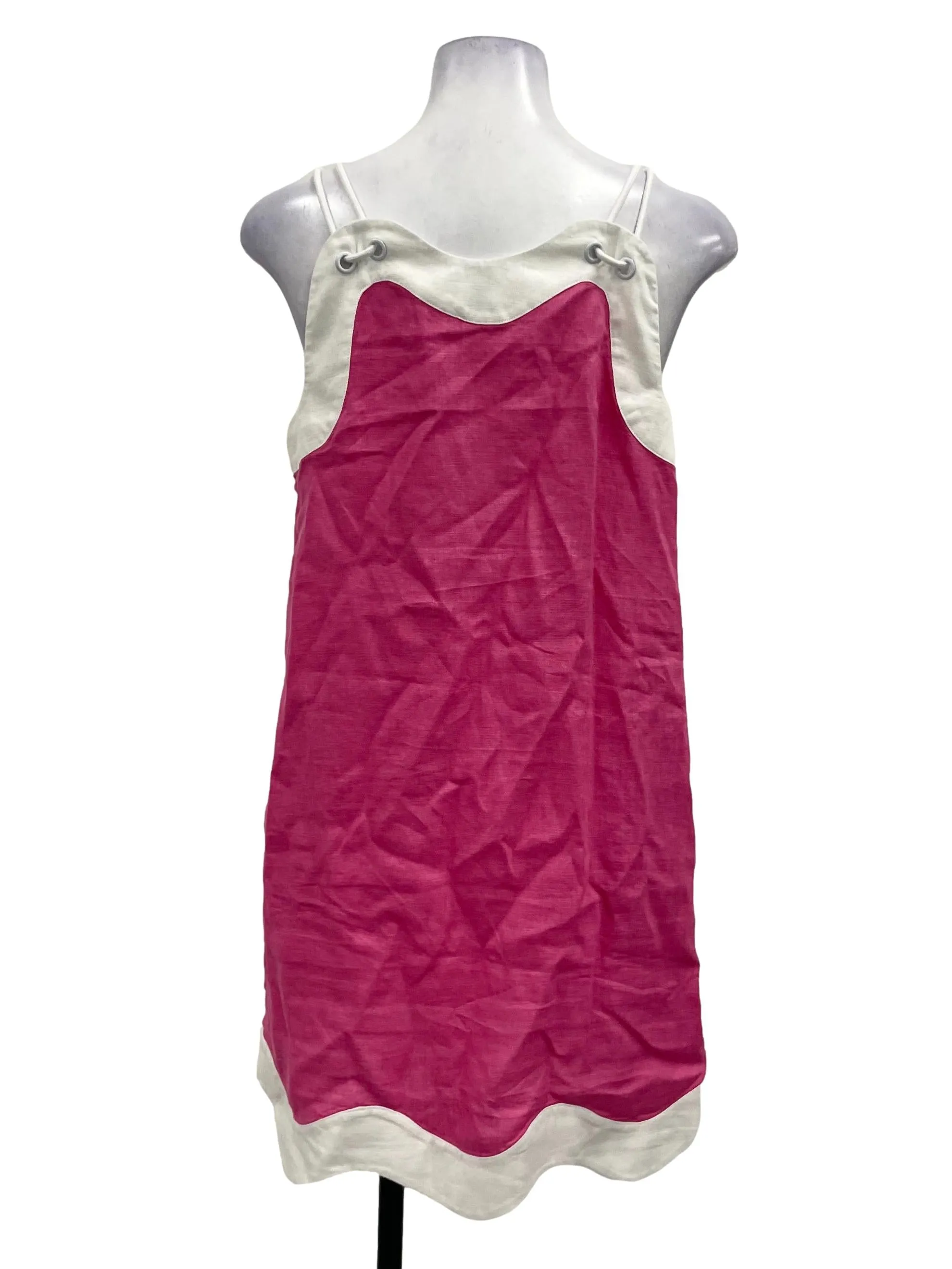 Barbie Pink Scallop Spag  Dress