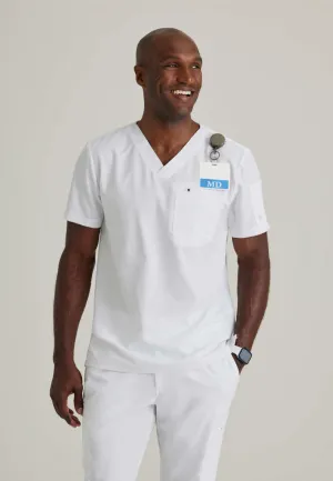Barco Unify BUT153 Rally Scrub Top White