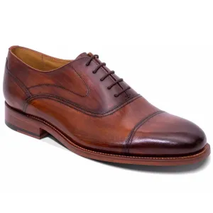 BARKER Cherwell Shoes - Mens - Hand Brushed Brown