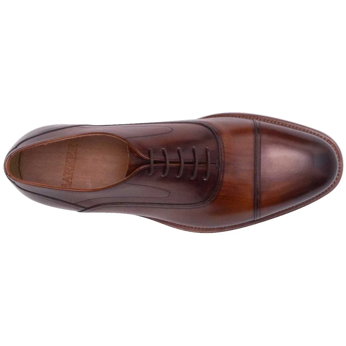 BARKER Cherwell Shoes - Mens - Hand Brushed Brown