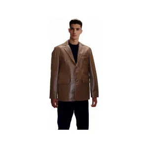 Barya New York Men's leather Blazer Jacket
