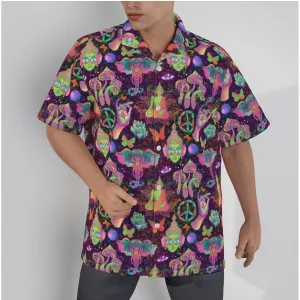 Be Extra! Trippy Spirit Men's Hawaiian Shirt
