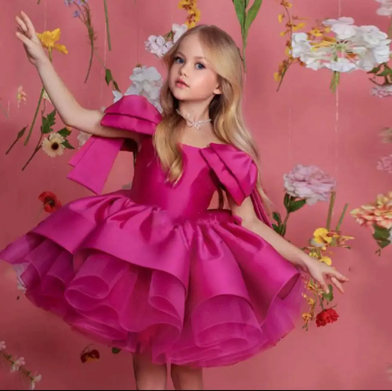 Beautiful Bow Princess Dress  - Priority Shipping