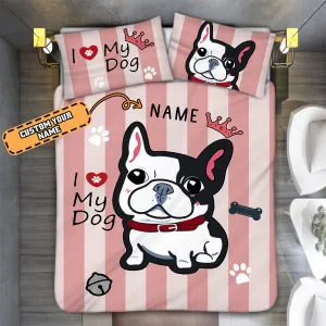 Bedding Set - French Bulldog - Loop - Dp98 - Dp391