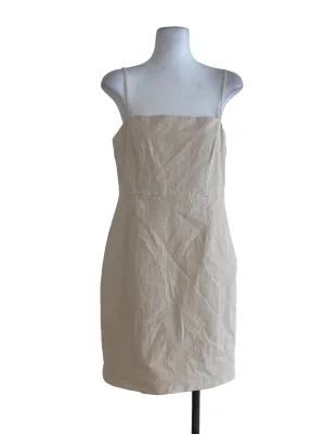 Beige A Line Dress OSN