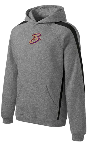 Bellbrook Softball Fan Premier Hoodie - Vintage Heather/Black Trim