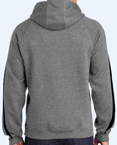 Bellbrook Softball Fan Premier Hoodie - Vintage Heather/Black Trim