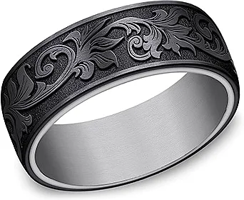 Benchmark Tantalum Men's Wedding Band