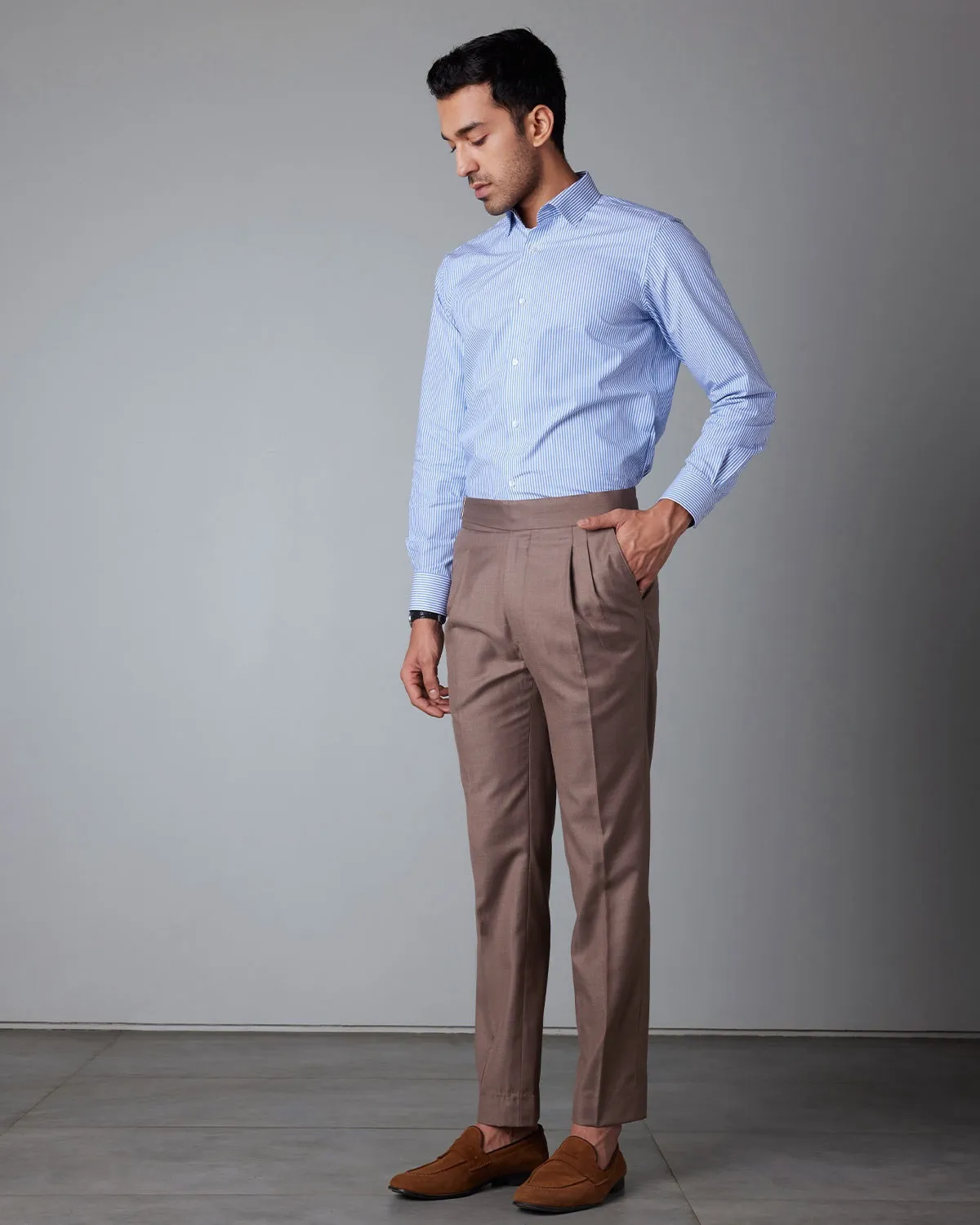 Bengal Striped Shirt - Dark Blue