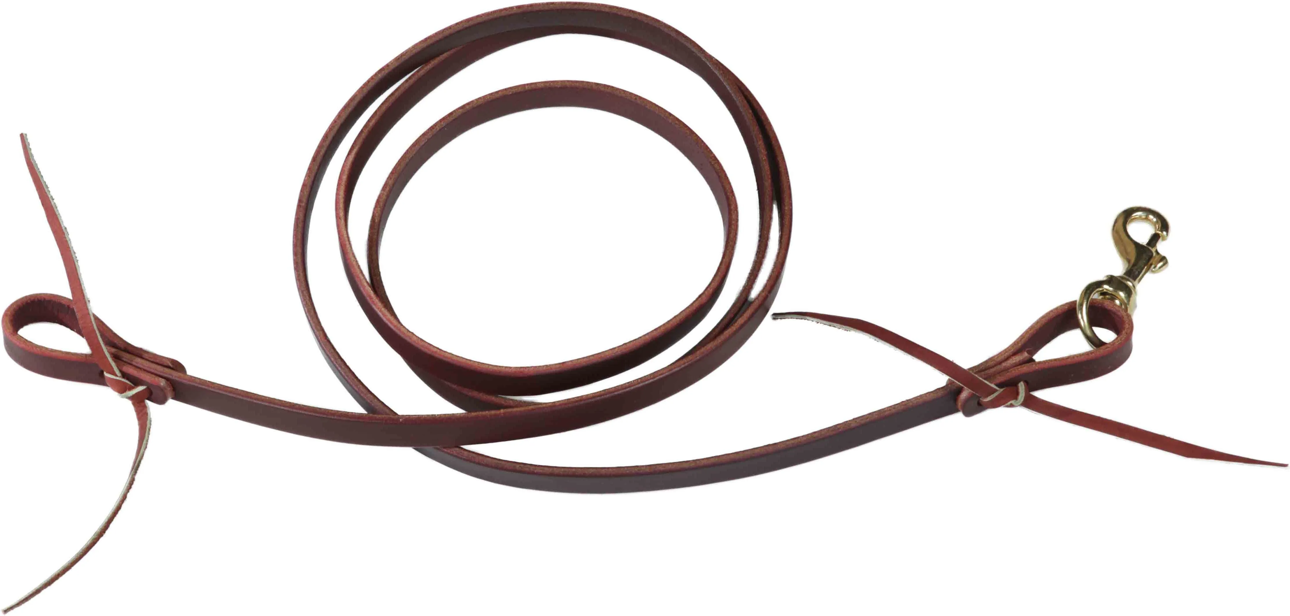Berlin Custom Leather Latigo Flat Roper Reins
