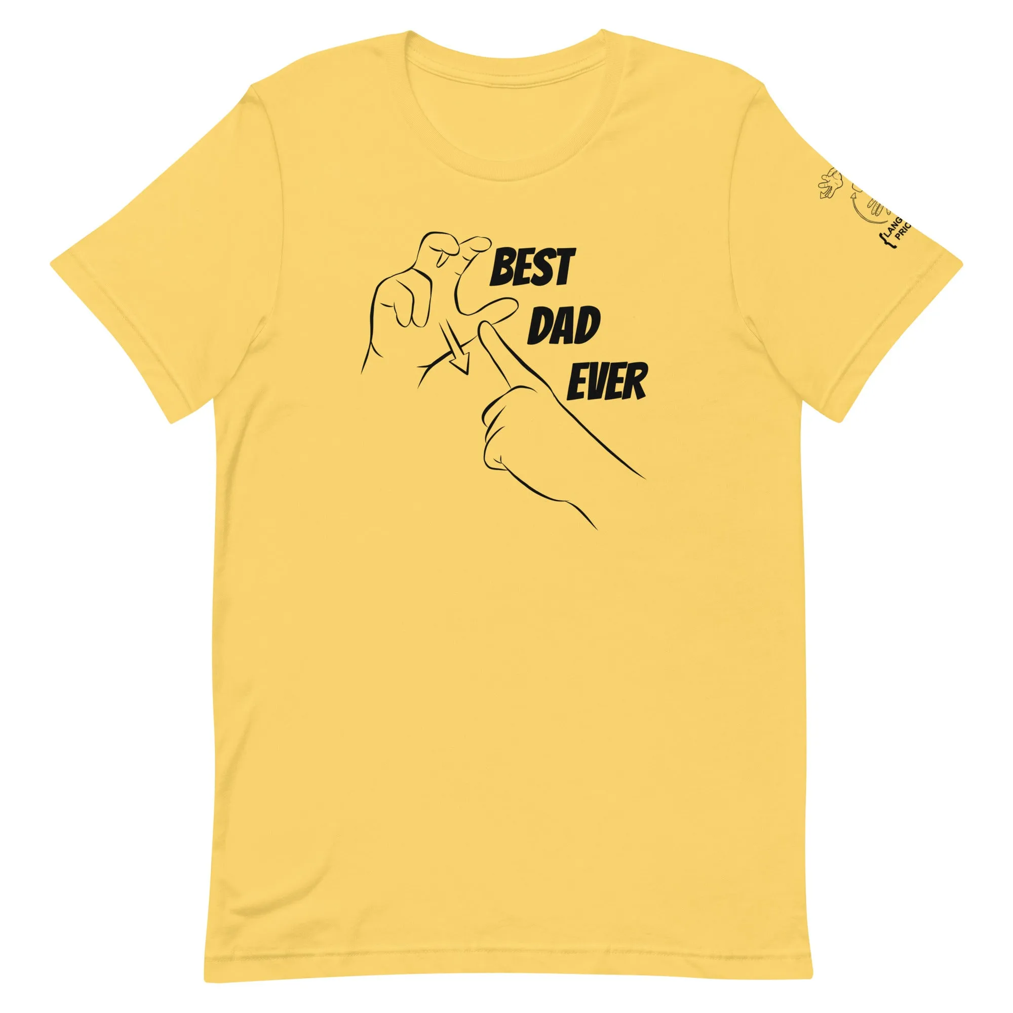 Best Dad Ever (CHAMP) Short Sleeve Tee [100% Cotton]