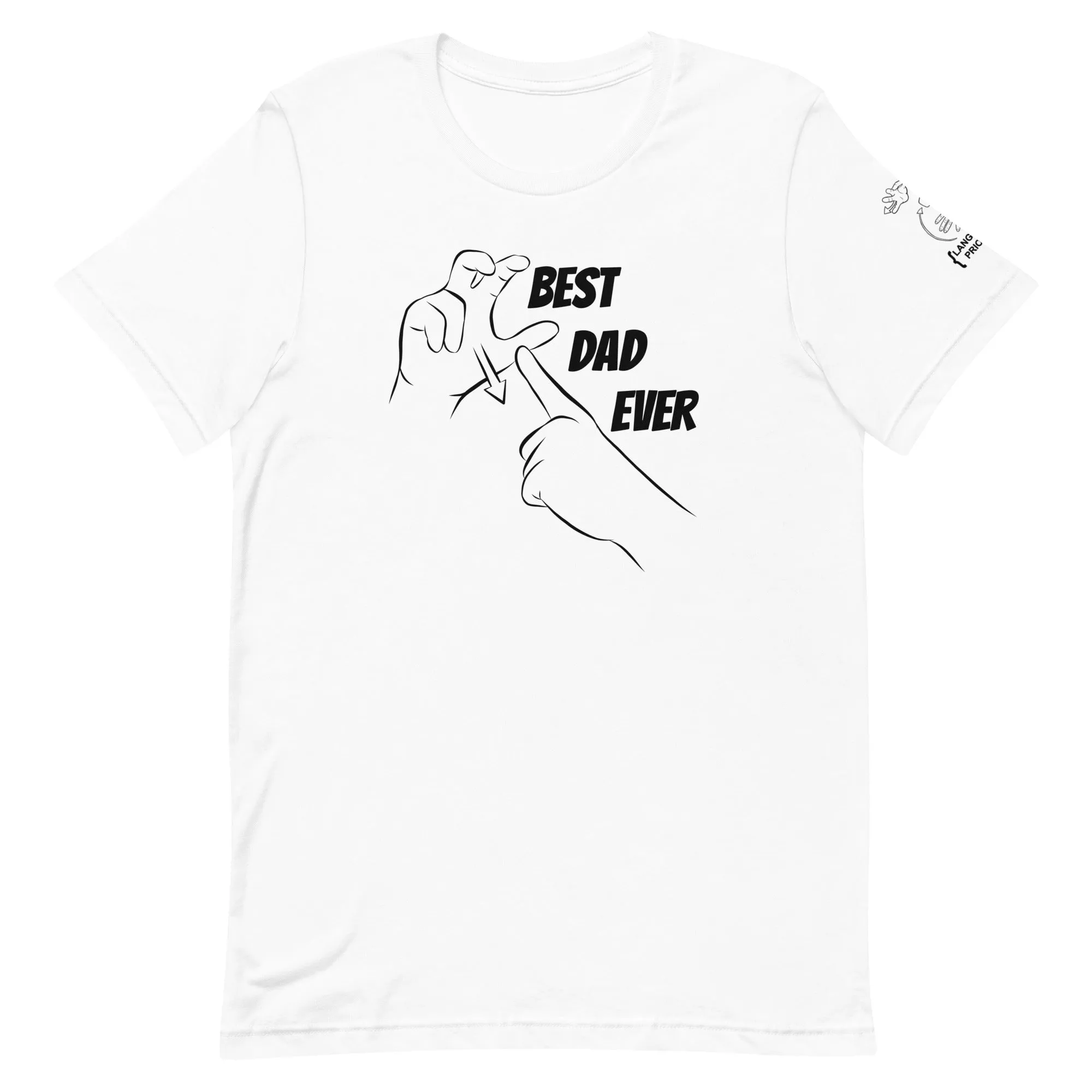 Best Dad Ever (CHAMP) Short Sleeve Tee [100% Cotton]