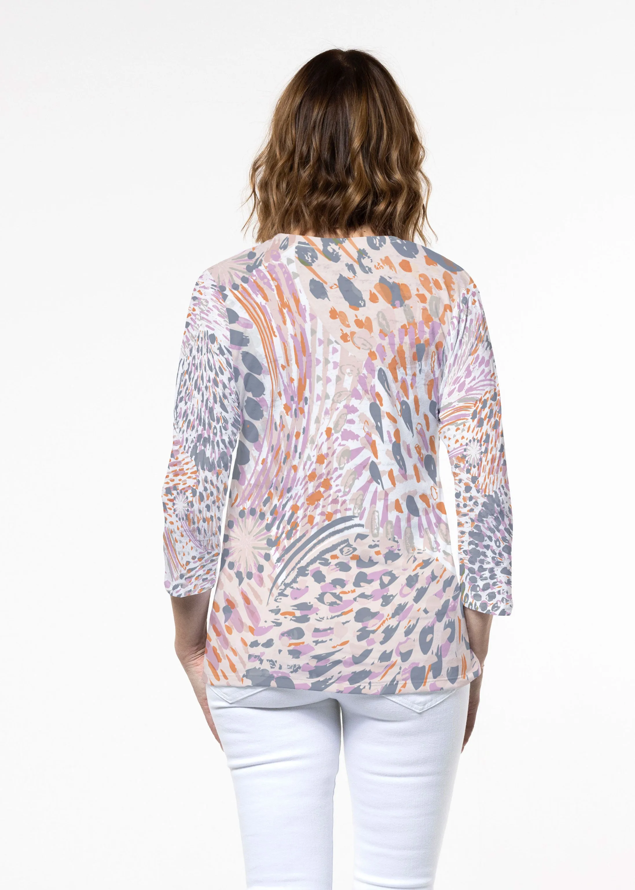 Big Bang (8092) ~ Signature 3/4 Sleeve Crew Neck Top