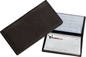 Black American Bison Checkbook Cover