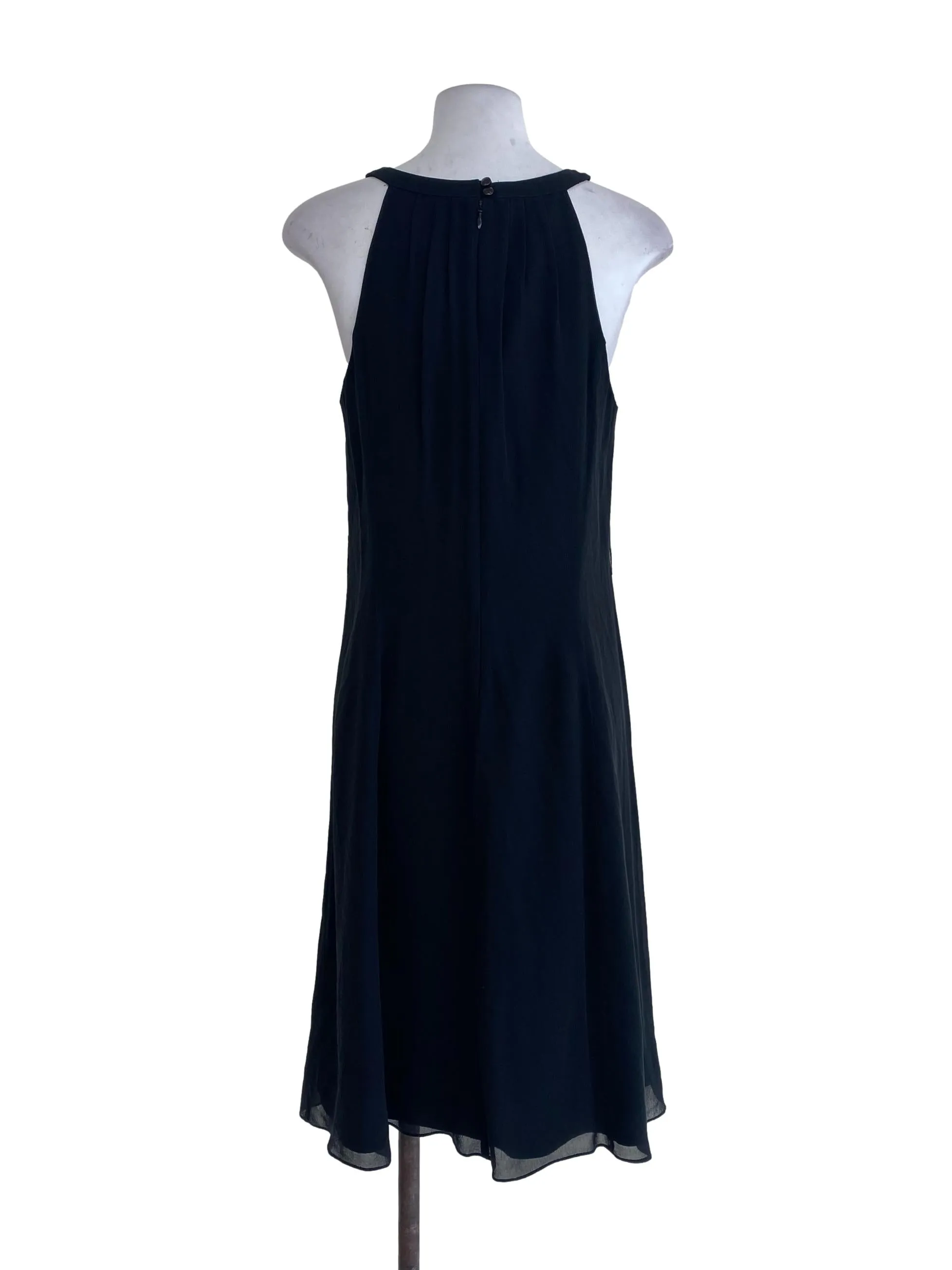 Black Blouson Dress